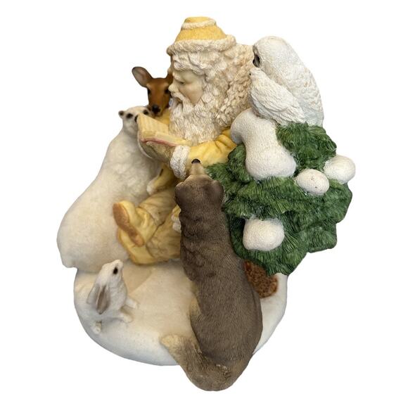 Rare Ken Memoli Story of Christmas Santa Claus and Animals Numbered - Picture 2 of 10